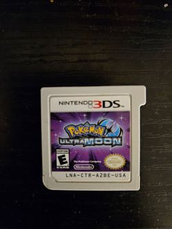 Pokemon ultramoon 3ds