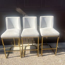 Allenvale Upholstered Counter Stool (Set Of 3)