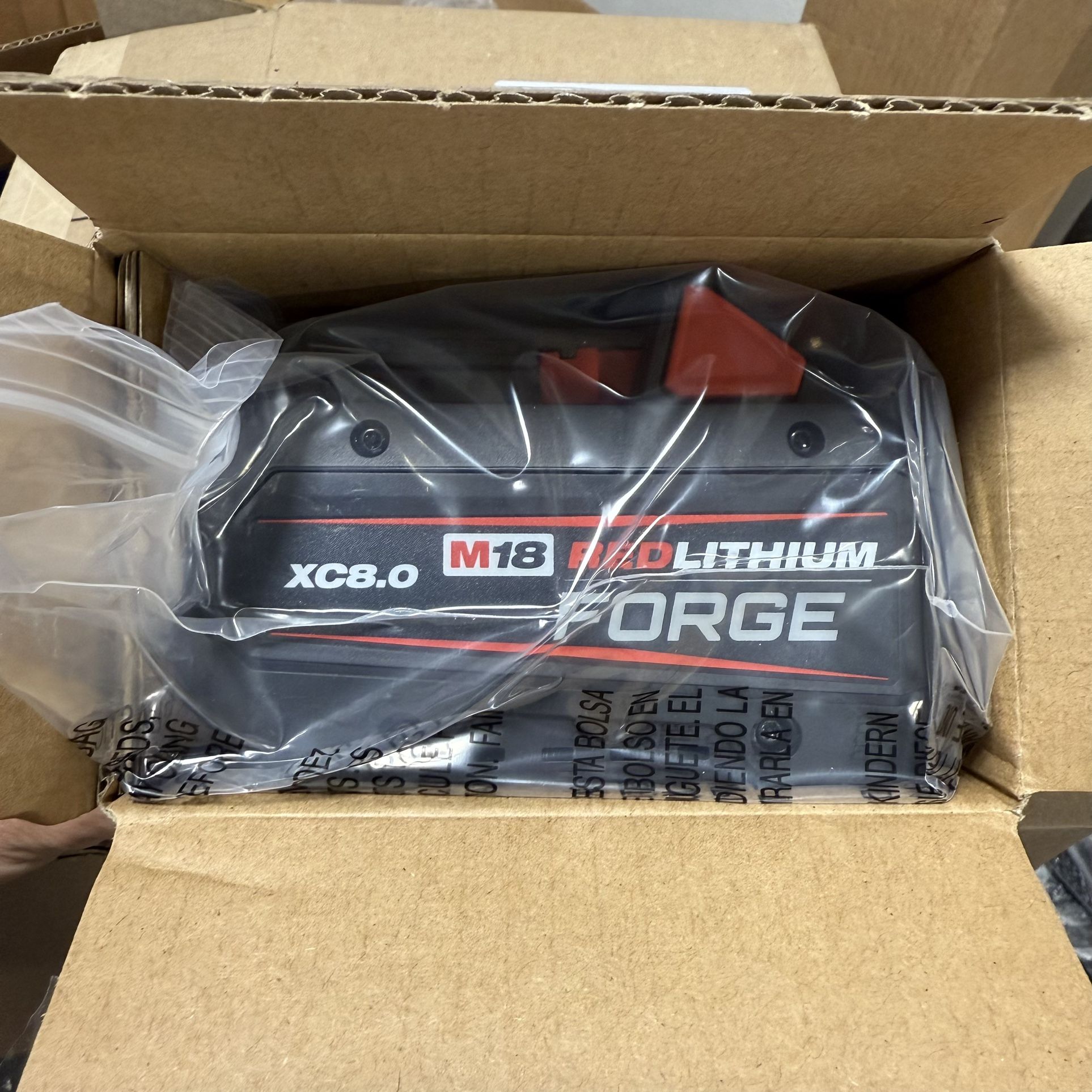 Milwaukee M18 Forge Battery 8.0 aH New