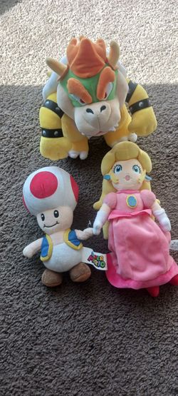Super Mario Plush Set of 3
