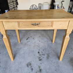 Sycamore Farm Table From England English Dining Kitchen * Ready For Refinishing! Desk Chair 1920s Early Century