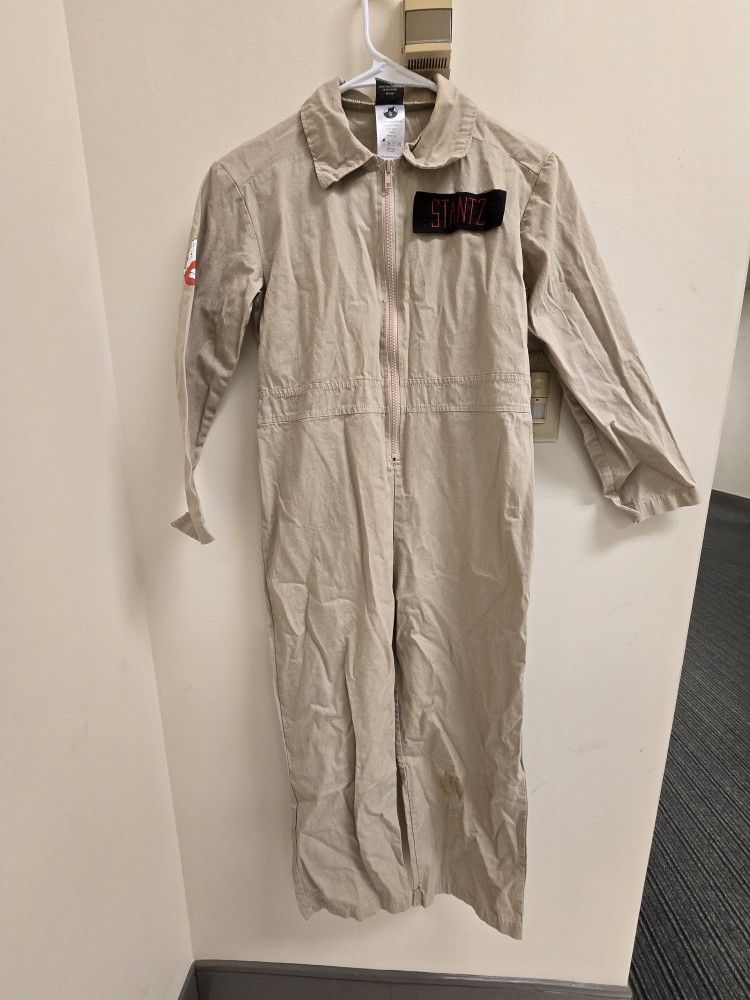 Ghostbusters Jumpsuit Costume with Proton Pack Kids Medium 8-10