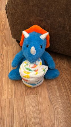 Blue Bear With Blanket