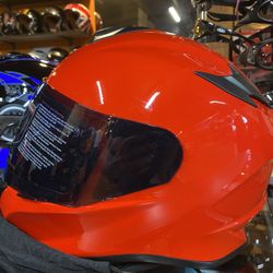 New Red Dot Motorcycle Helmet $100