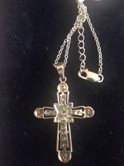 Sterling silver pendant with chain necklace