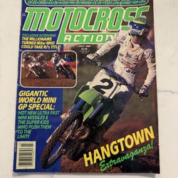 Motocross action magazine, July 1988 issue