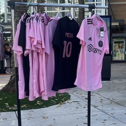 Miami Pink Soccer Shirts 