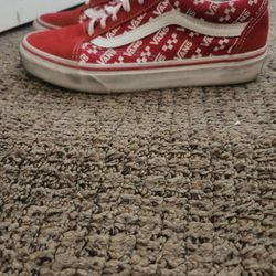 Red Vans 
