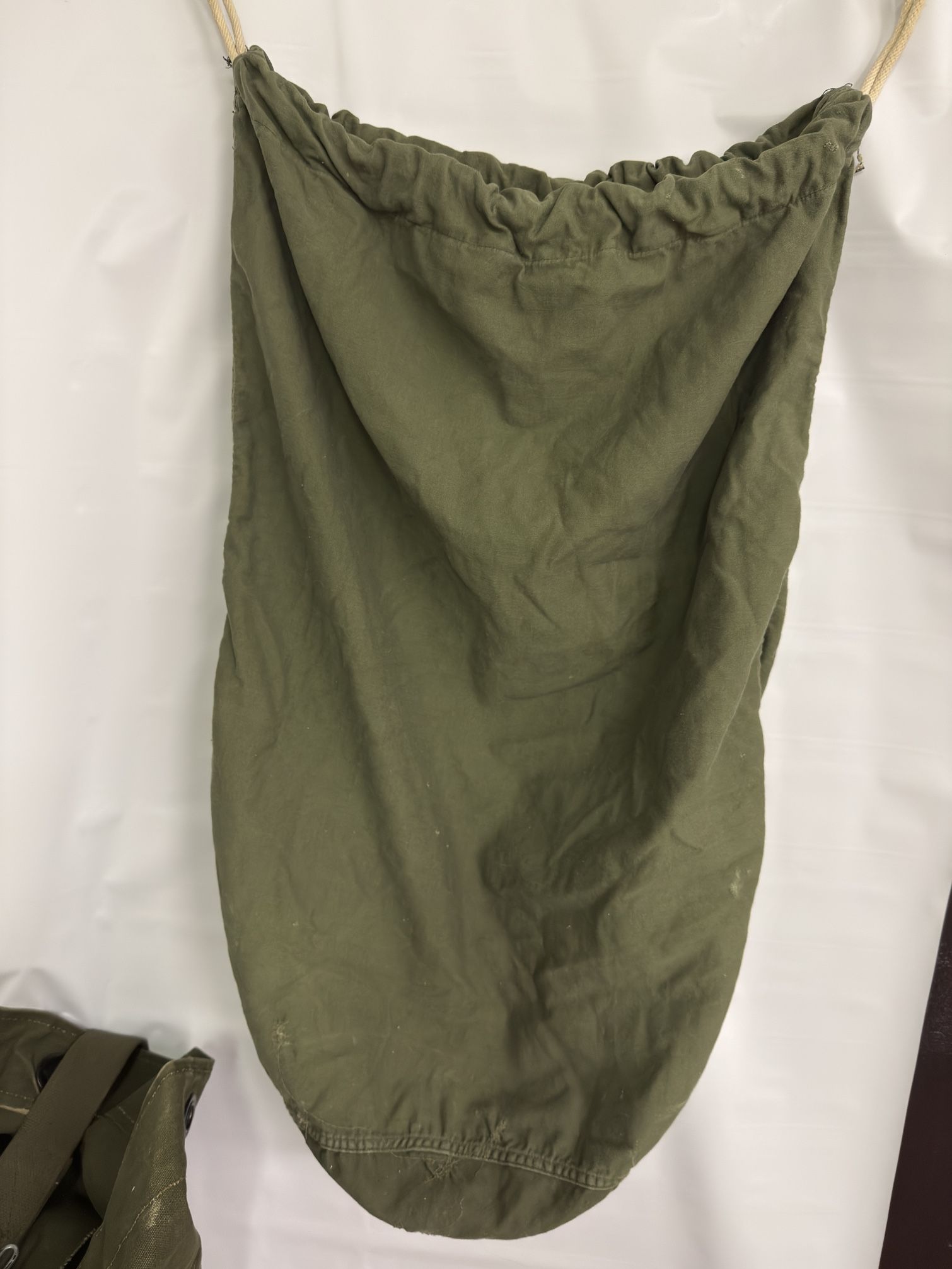 US Military Army BARRACKS BAG OD Green cotton Laundry bag