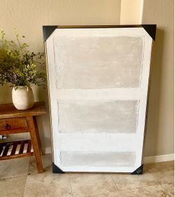 Large 40 “x 60 “Park Lane Gallery Abstract Painting – Gold Frame
