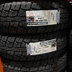 4 New 265/70R17 Travelstar Tires - Free Install + Mount + Balance