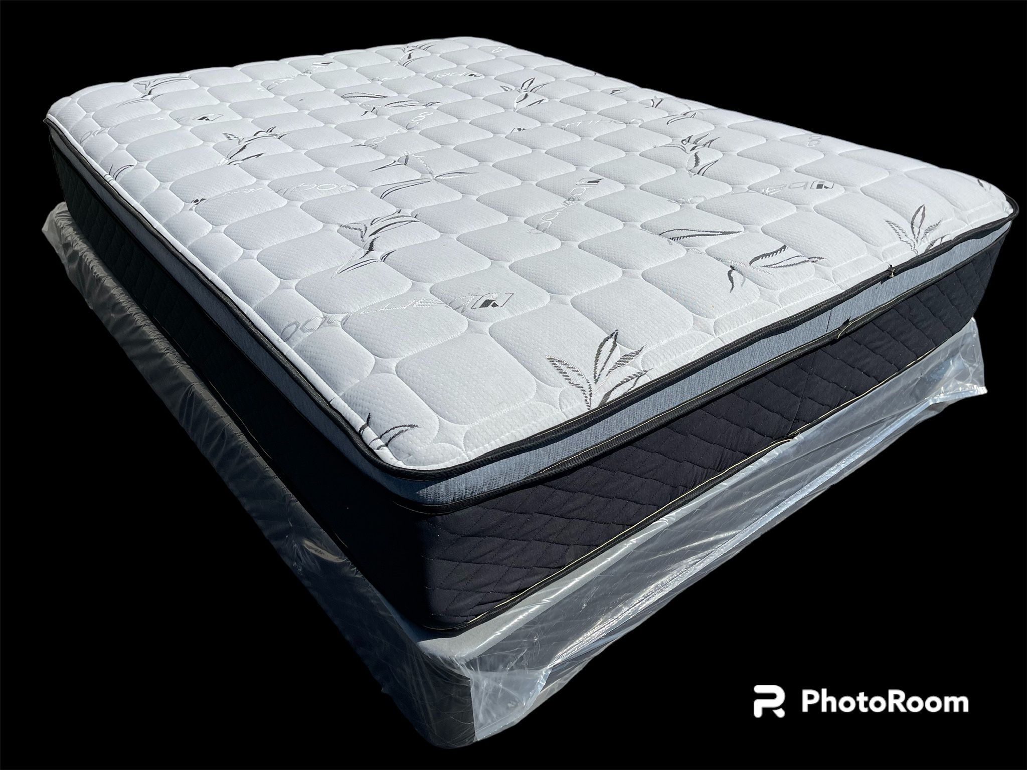 Queen Bamboo Orthopedic Pillow Top Mattress!
