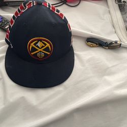 Denver Nuggets Hat  Size 7/38