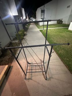 Double Rod clothing rack
