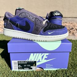  Nike Air Jordan 1 Retro Low OG Zion Williamson Voodoo Alternate NEW/RECEIPT SIZE: 6Y (GS) FIRM FIRM $200 CASH ONLY!