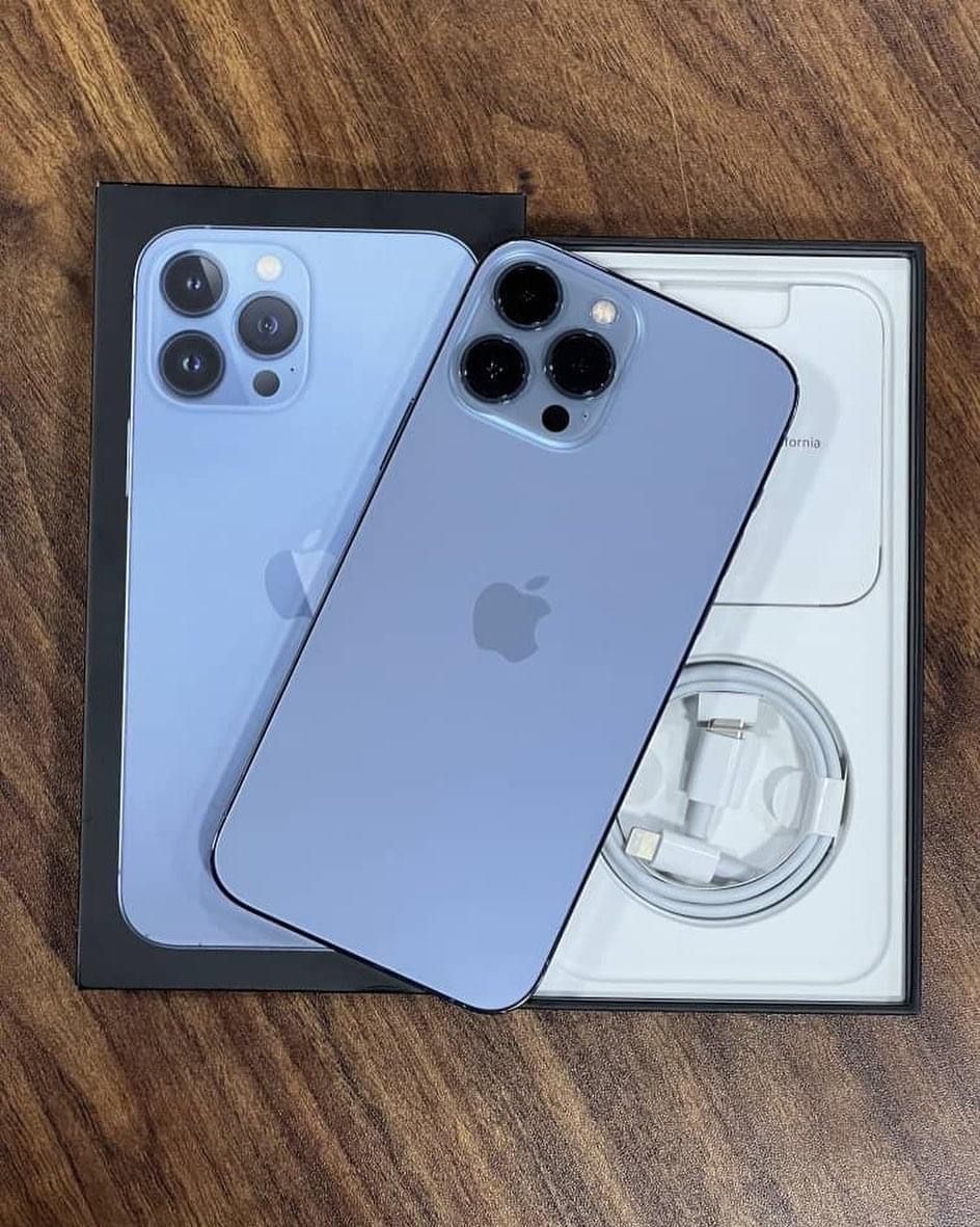 Unlocked iPhone 13 Pro Max 128GB Blue - Financing with Progressive Lease or Synchrony Financing