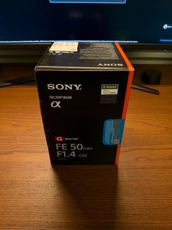Sony FE 50mm f/1.4 GM Lens Sony E