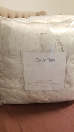 calvin klein down comforter king
