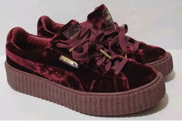 PUMAx FENTY creepers, burgundy - Size 8