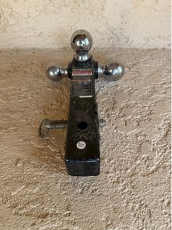 Three ball trailer hitch, 75.00