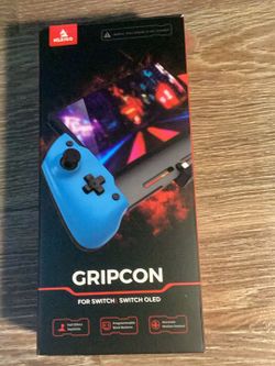 New NexiGo Gripcon, Enhanced Switch/Switch OLED Controller for Handheld Mode, gyro