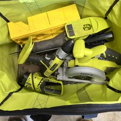 Ryobi Cordless Tools.