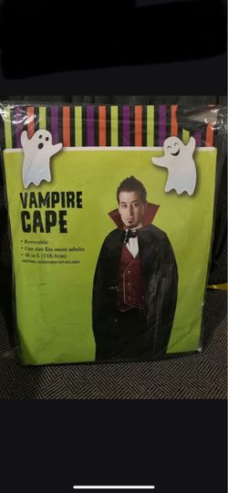 Vampire Cape Halloween Costume Adult