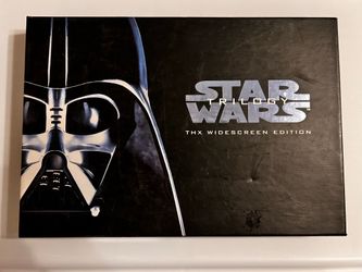 1995 STAR WARS Original Trilogy Widescreen THX VHS Boxed set