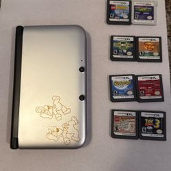 Nintendo 3DS XL - Silver Mario & Luigi Dream Team Limited Edition