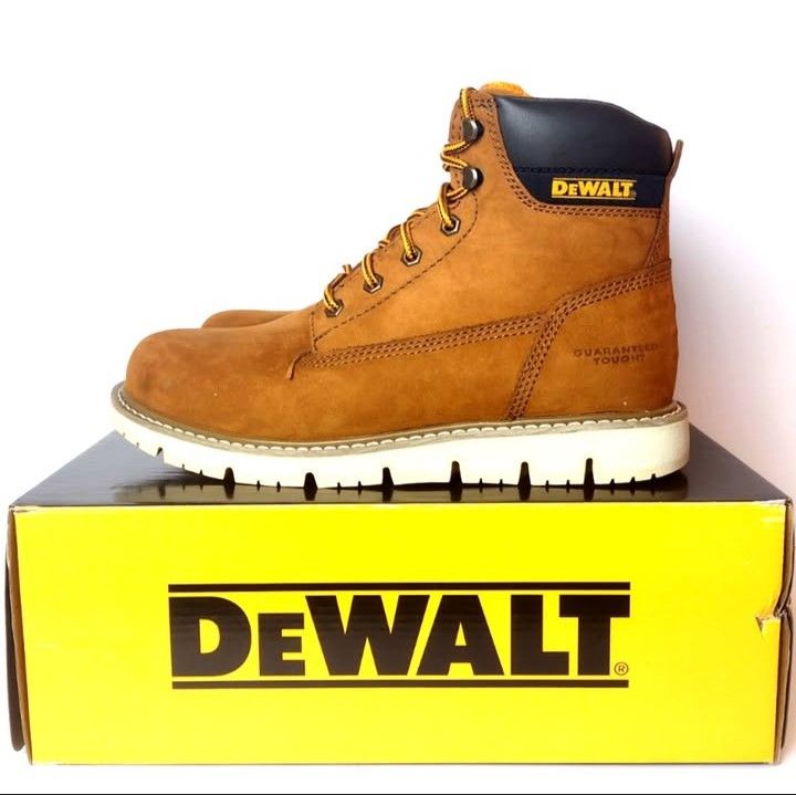 DEWALT Men's Flex Steel Toe Work Boots - Size 9.5W