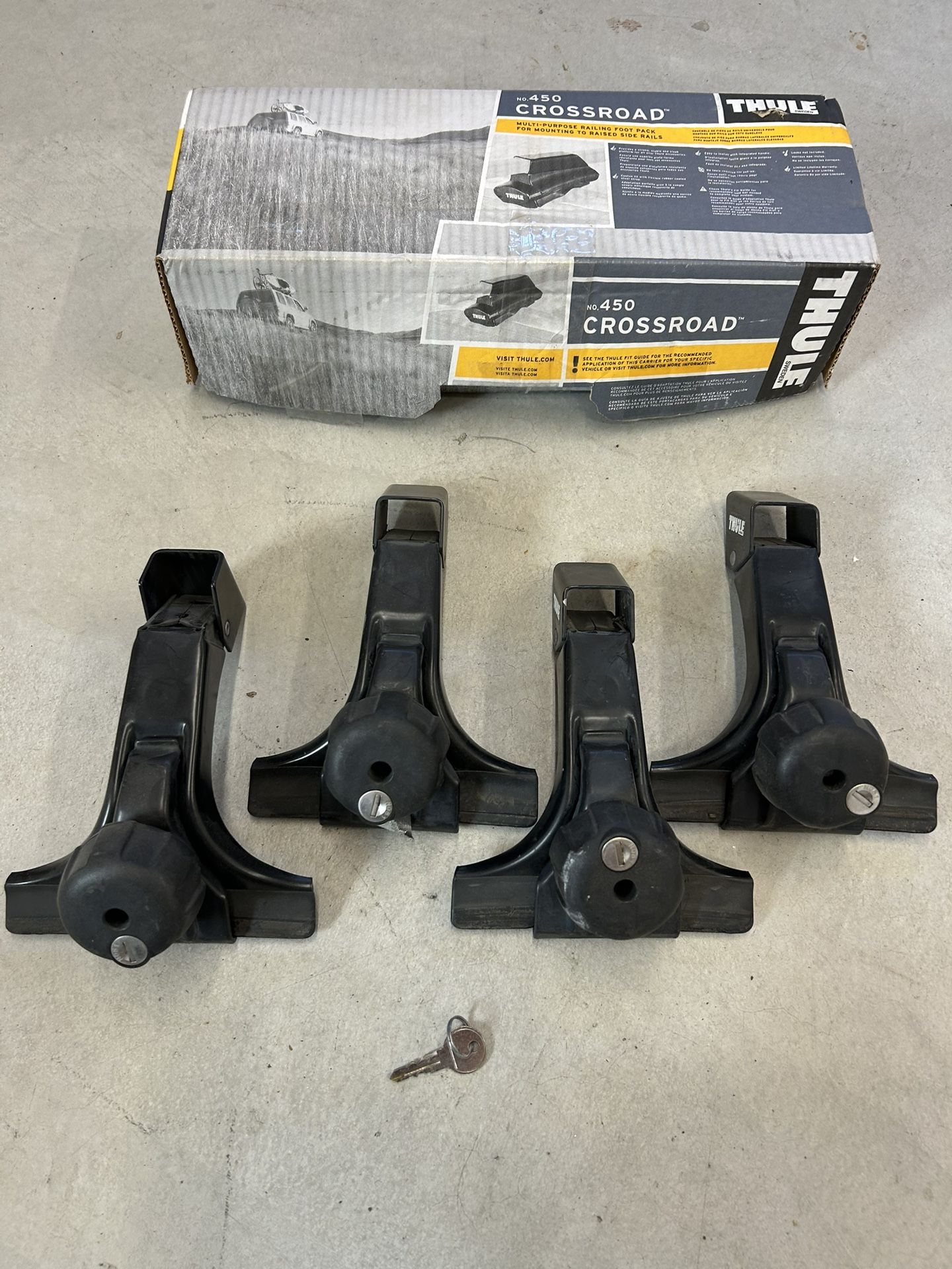 Thule 450 Crossroad Railing Foot Pack