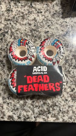 Acid chemical co dead feathers 52mm skateboard  wheels