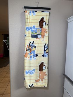 Yellow Bluey Blanket