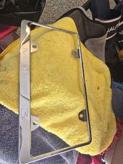 Brand New Tesla Model 3 License Plate Frame