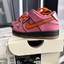 6c Nike Sb Dunk Low Pro Qs Td Powerpuff 