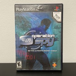 Eye Toy Operation PS2 PlayStation 2 Video Game Sony USB Camera Required CIB 2005