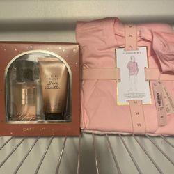 Victoria Secret PJ Set & Perfume With Lotion 