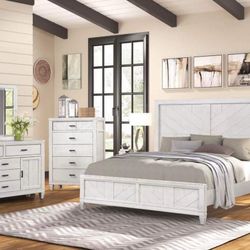 New King Platform Bedroom Set