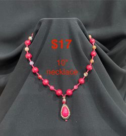 Chunky Murano Style Glass Necklaces for Women Pearl Necklace Statement Necklace Trendy Wedding Party Jewelry Accessories Christmas Stocking Stuffers, 