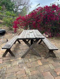 FREE: Picnic table and benches