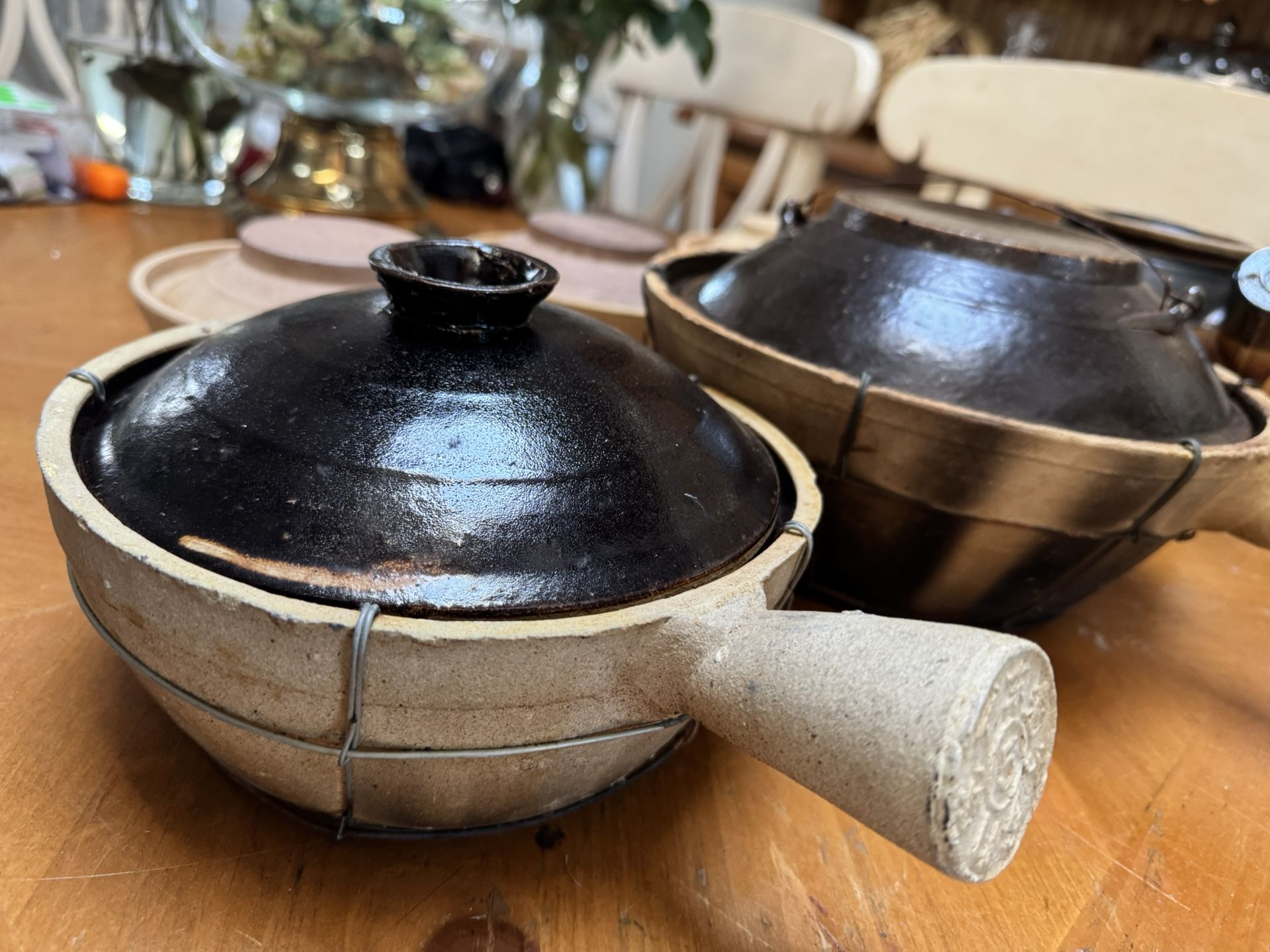 Antique Chinese Clay Cookware