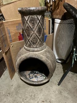 Outside fire place