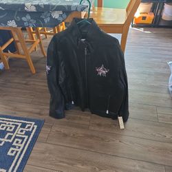 Men 100% Leather rodeo Jacket 
