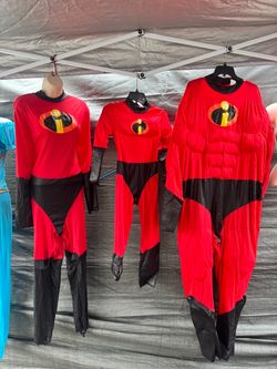 The incredibles family costume set