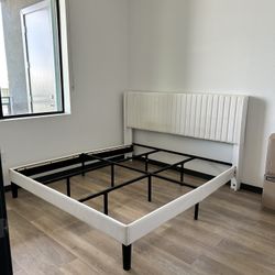White King Bed frame 