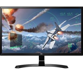 Two LG 27” 4k IPS monitors (UD58) with stand