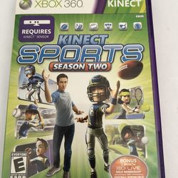 XBOX 360 Kinect Sports Season TWO Microsoft Game
