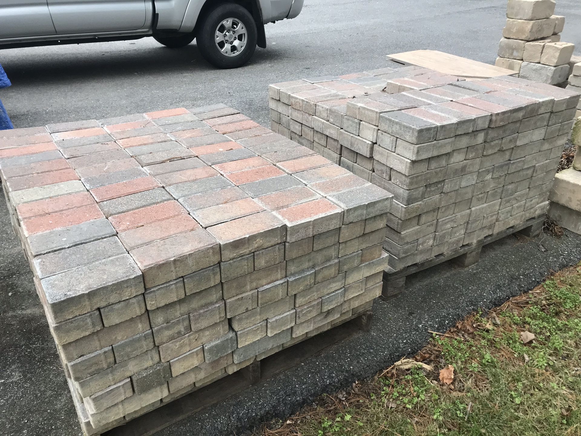 Concrete Pavers. 8" x 4" x 2 1/2"