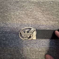 Giorgio Armani Men Leather Belt