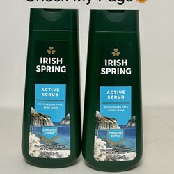 Irish Spring Bodywash Active Scrub Set